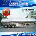 China high quality ADR certification tri-axle aluminium tanker semi trailer for sale